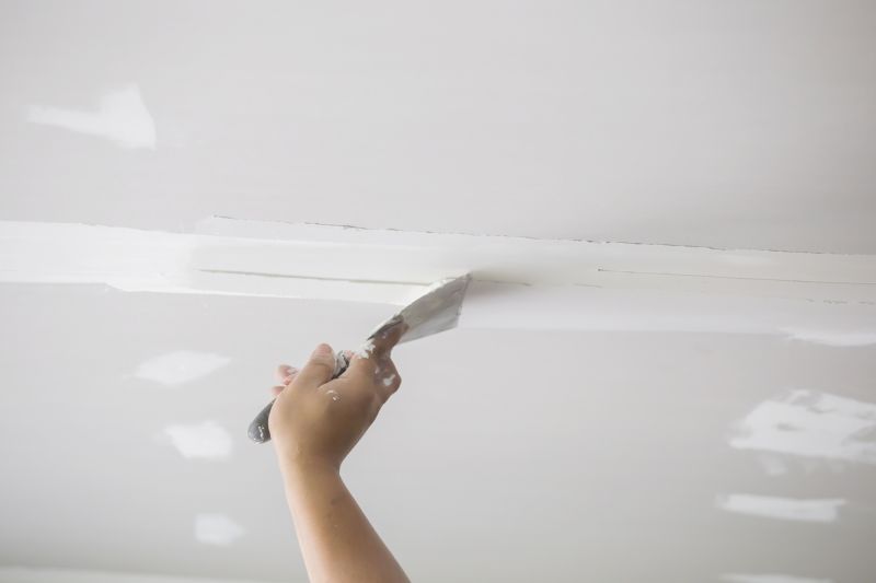 Ceiling Crack Repair Process